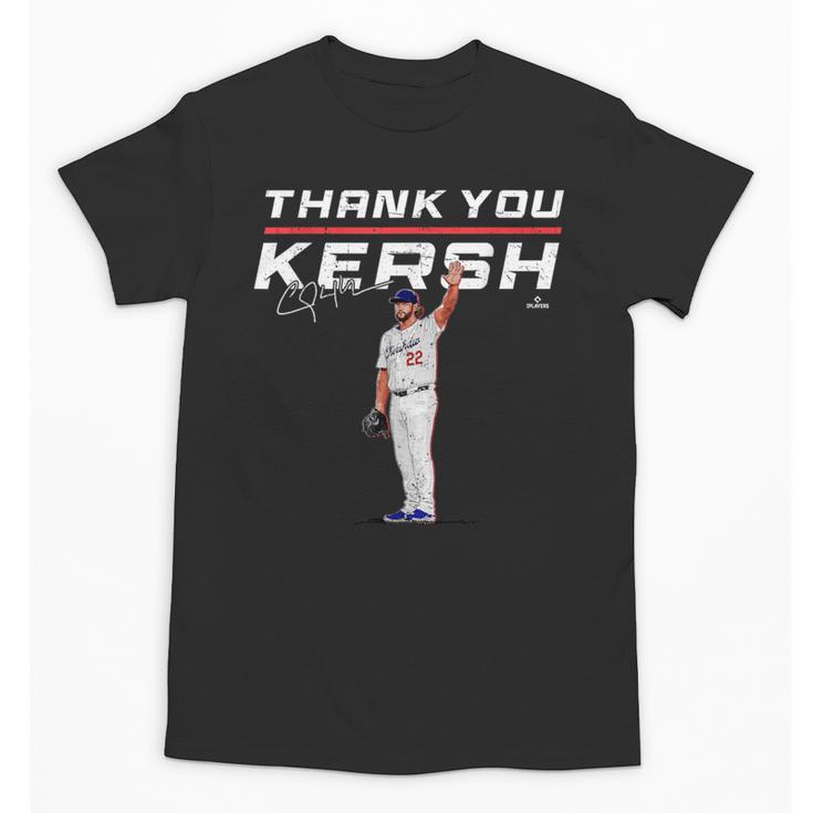 Thank You Kersh Clayton Kershaw Los Angeles Baseball MLBPA Unisex T-Shirt