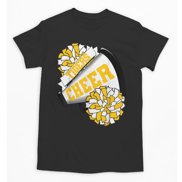 Tigers Cheer Back To School Cheerleading Spirit GY Unisex T-Shirt