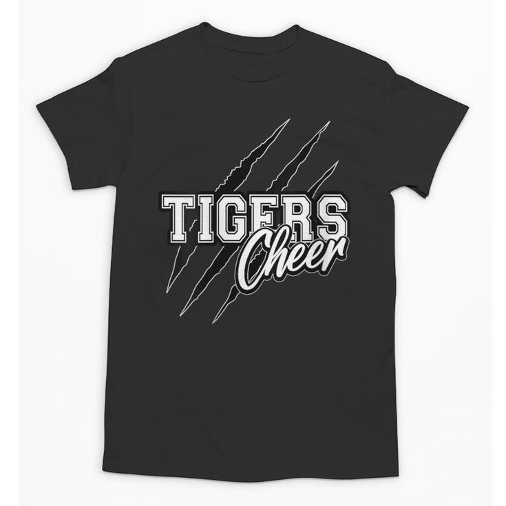 Tigers Cheer Back To School Cheerleading Team Spirit Unisex T-Shirt