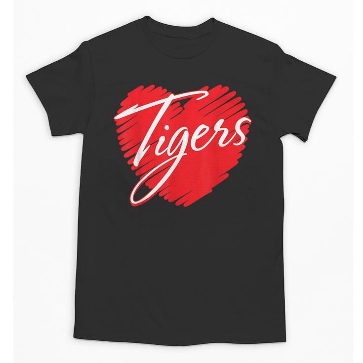Tigers Heart Back To School Spirit R Unisex T-Shirt