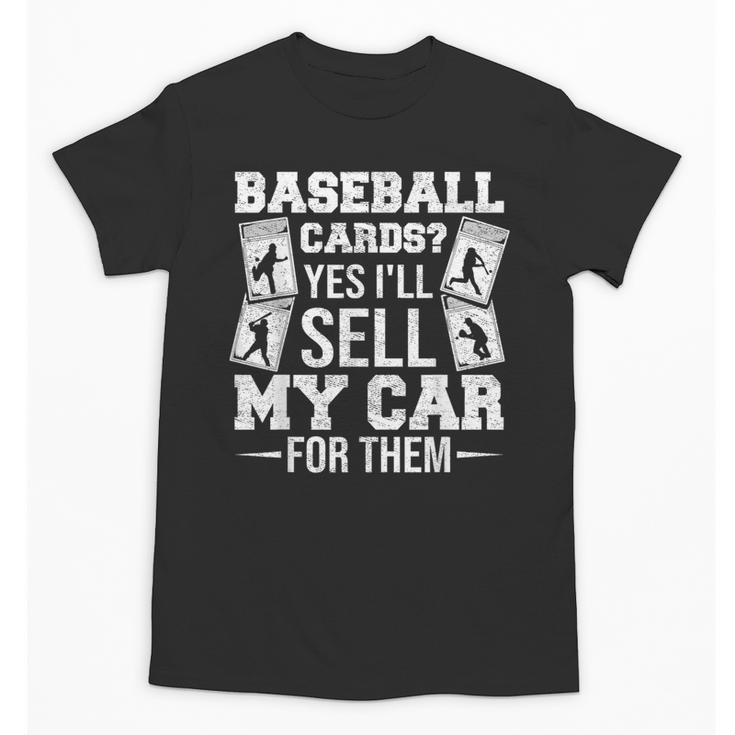 Trading Card Collector Cardboard Baseball Card Collector Unisex T-Shirt