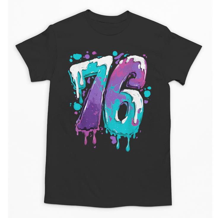 Vintage Baseball 76 Number Unisex T-Shirt