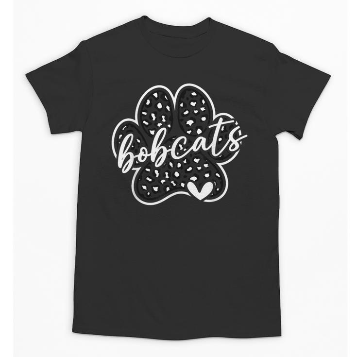 Vintage Bobcats Team Pride School Spirit Back To School Unisex T-Shirt