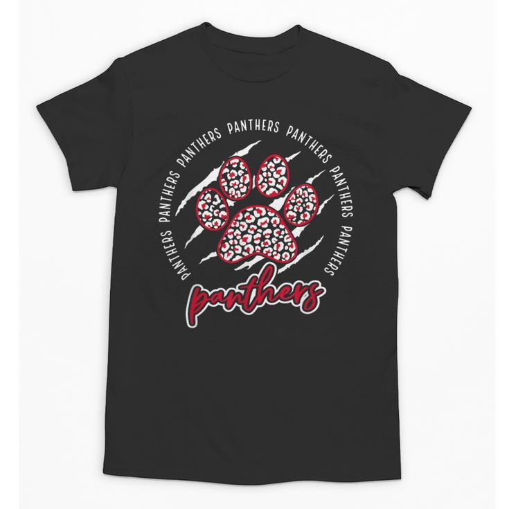 Vintage Panthers School Sports Name Spirit Back To School Unisex T-Shirt