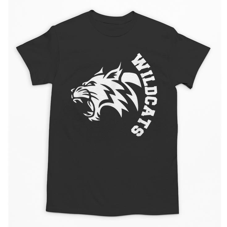 Wildcats High School Spirit Fan Team Back To School Unisex T-Shirt