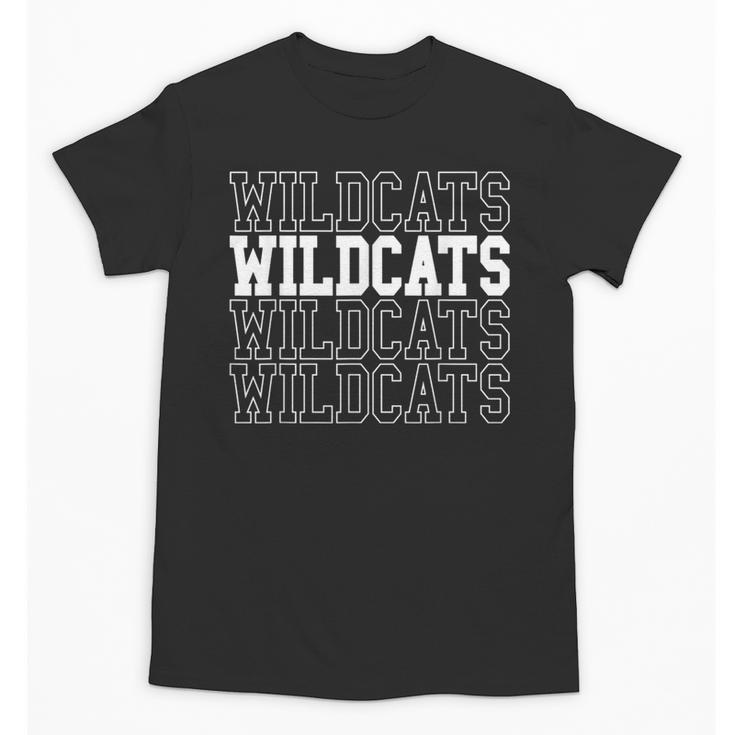 Wildcats School Spirit Team Back To School Unisex T-Shirt