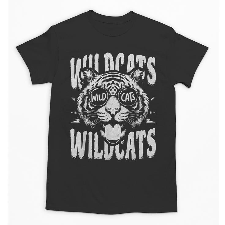 Wildcats School Sports Fan Team Spirit Back To School Unisex T-Shirt