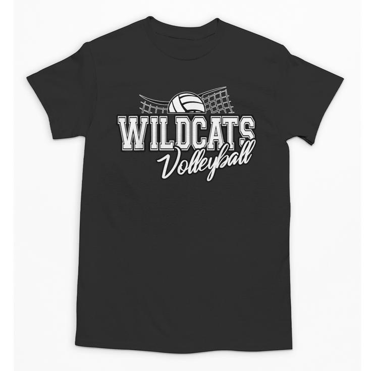 Wildcats Volleyball Back To School Spirit Unisex T-Shirt