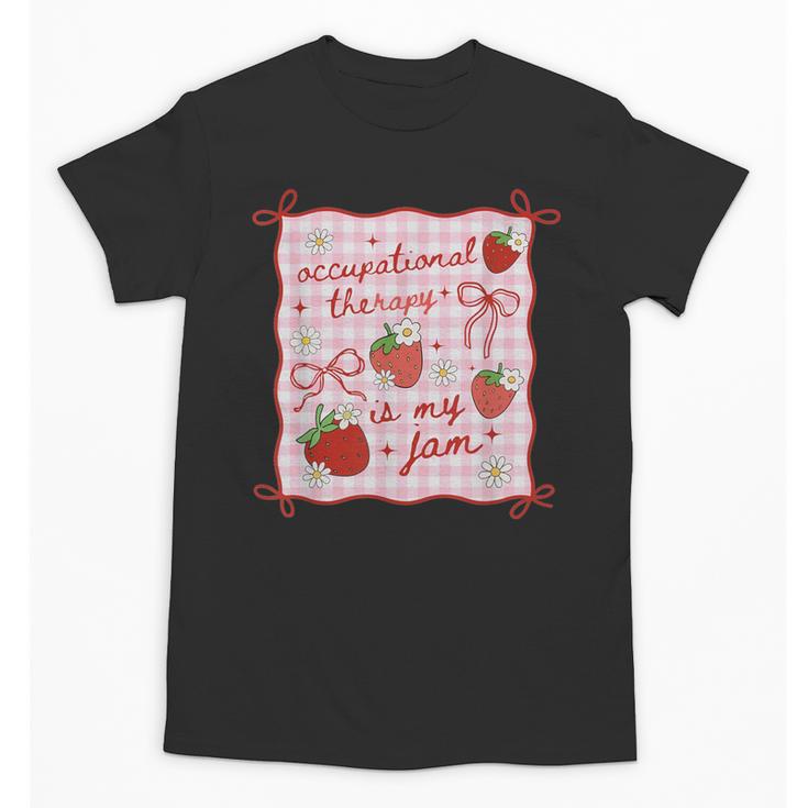 Women Occupational Therapy Cute Strawberry OT Back To School Unisex T-Shirt