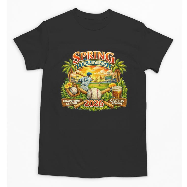 Women's Awesome Spring Trainings 2026 Baseball Arizona Florida Unisex T-Shirt