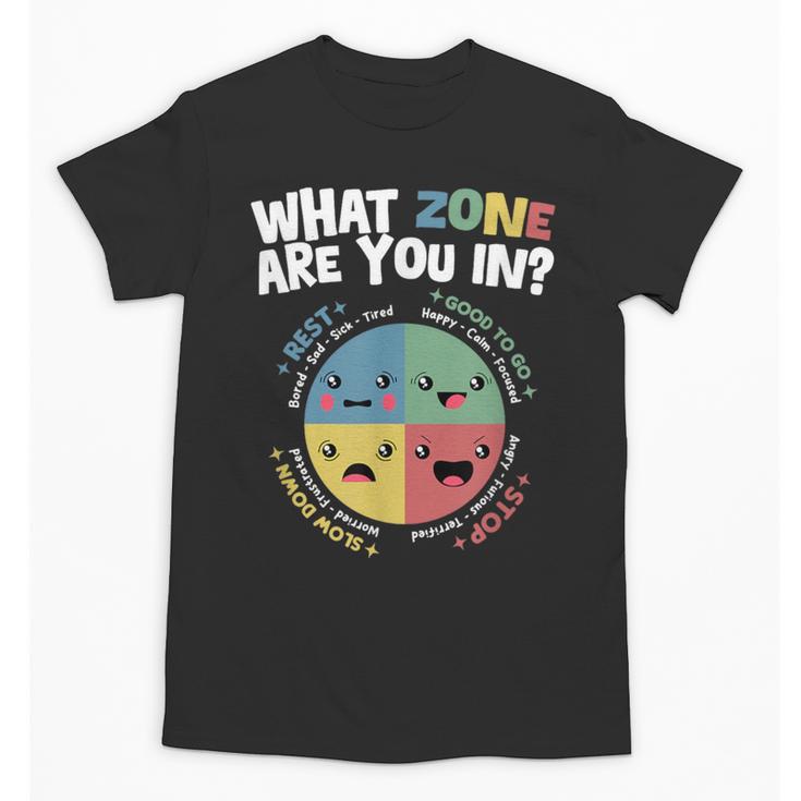 Zones Of Regulation School Counselor Back To School Emotion Unisex T-Shirt