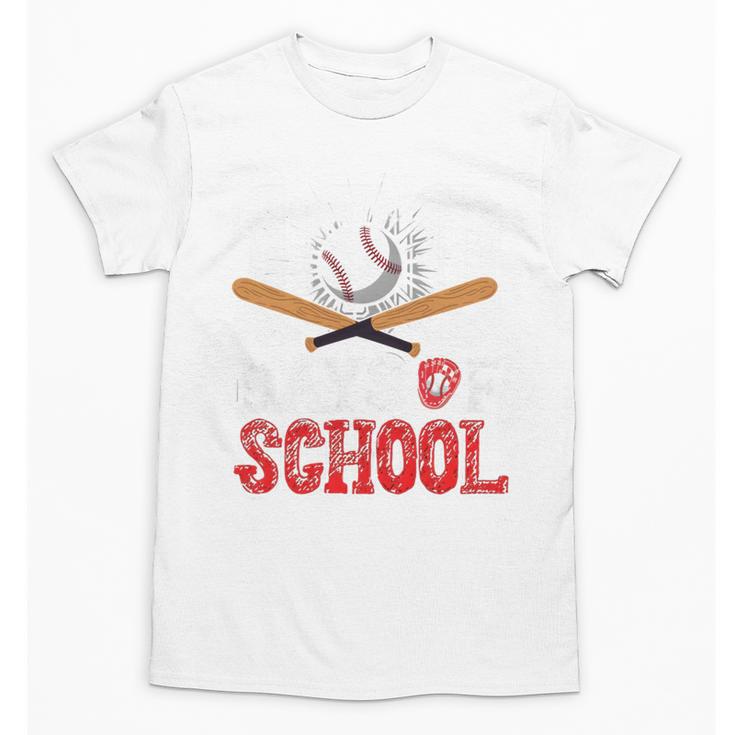 100 Days Of School Baseball 100 Days Smarter Boys Student Unisex T-Shirt