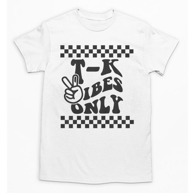 1st Day Of TK Vibes Only Retro Girls Back To School T K Boys Unisex T-Shirt