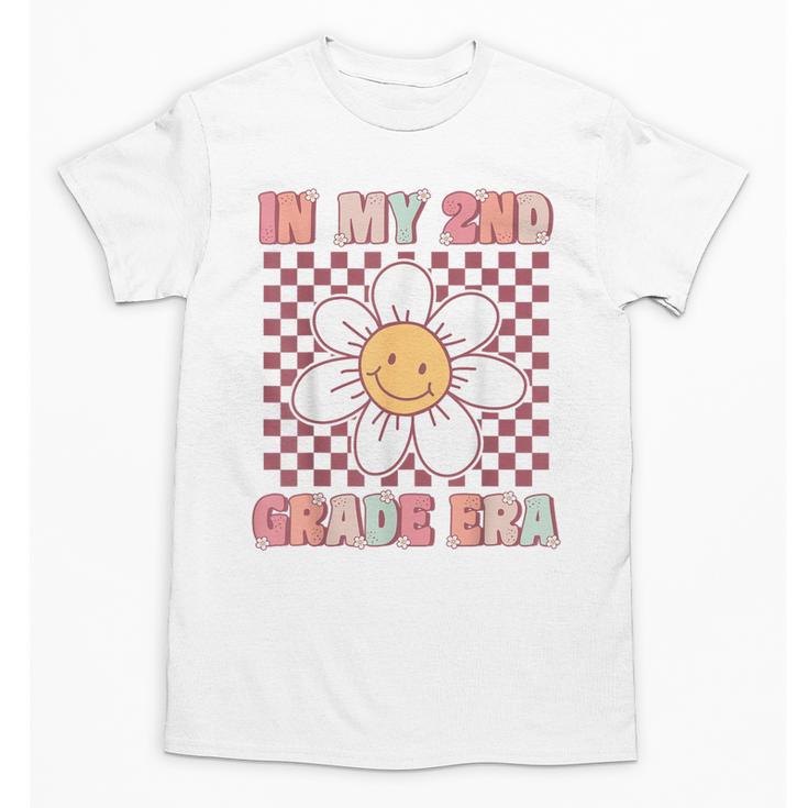 In My 2nd Grade Era Cute Groovy Second Grade Back To School Unisex T-Shirt