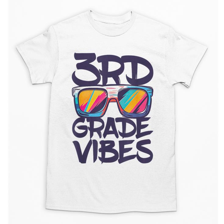 3rd Grade Vibes Shirt Back To School Third Grade Boy Girl Unisex T-Shirt