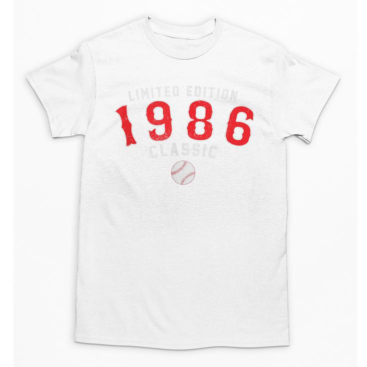40 Year Old 1986 Classic Baseball 40th Birthday Unisex T-Shirt