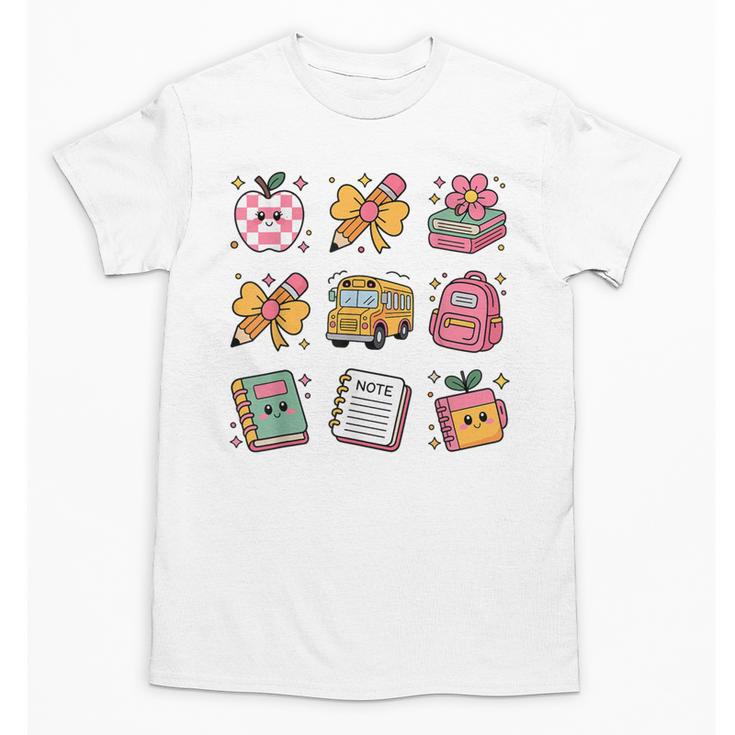 Back To School Coquette Bow First Day Of School Toddler Girl Unisex T-Shirt