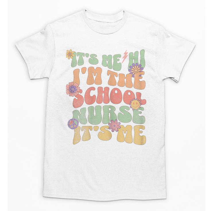 Back To School Nurse It's Me Hi I'm The School Nurse Unisex T-Shirt