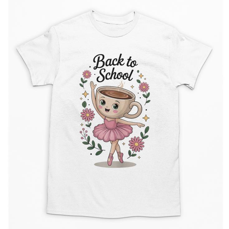 Ballerina Cappuccina Girls Italian Brainrot Back To School Unisex T-Shirt