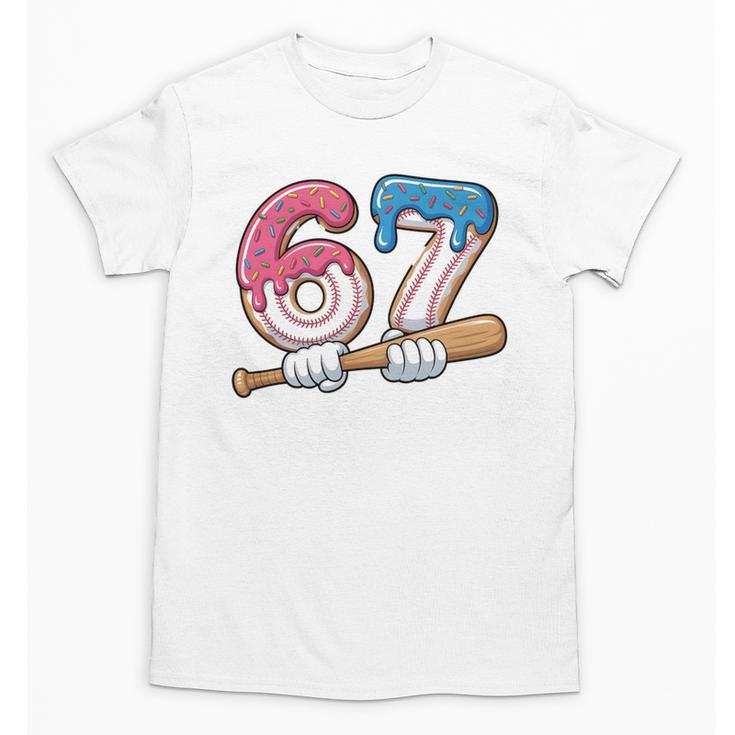 Baseball 67 Kids Ice Cream Drip Six Seven Youth Boys Unisex T-Shirt