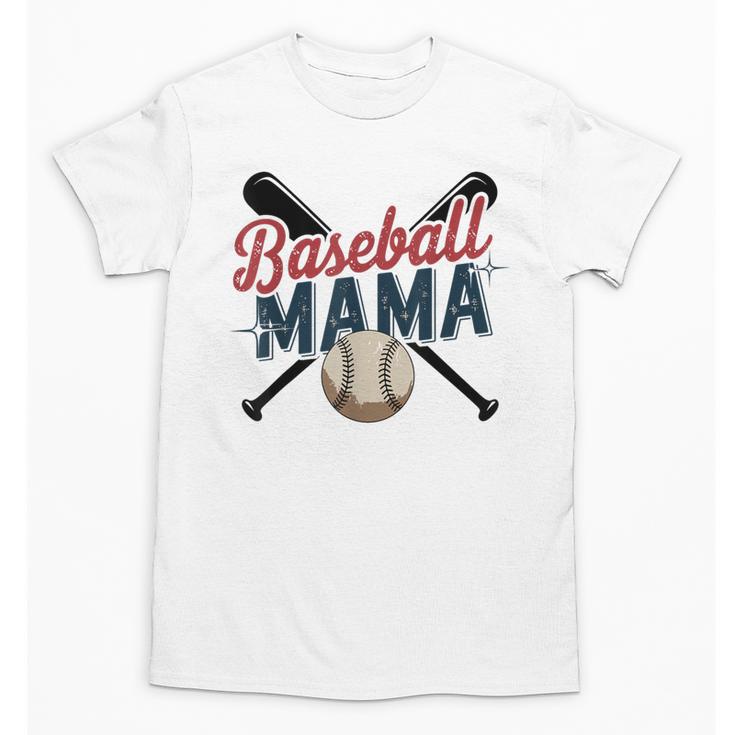Baseball Mama Squad Proud Sports Mom Game Day Unisex T-Shirt