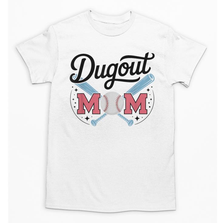 Baseball Mom – Proud Dugout Supporter Unisex T-Shirt