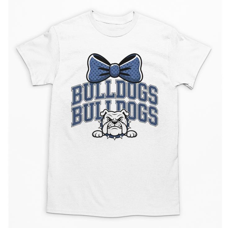 Bulldogs Mascot Team Spirit Sports Fan Back To School Unisex T-Shirt