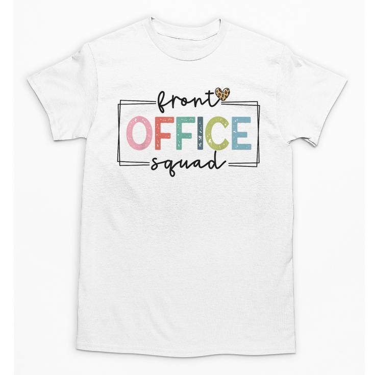 Cute Front Office Squad Secretary Admin Back To School Women Unisex T-Shirt