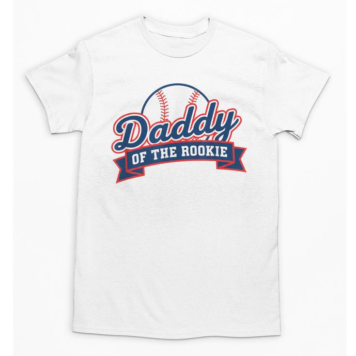 Dad Daddy Of The Rookie Baseball Unisex T-Shirt