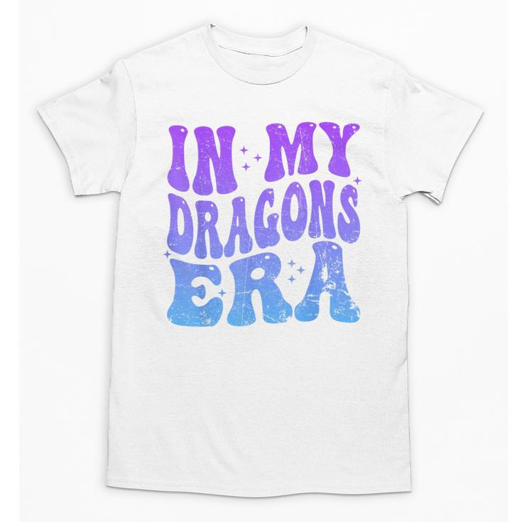 In My Dragons Era Back To School Spirit Game Retro Groovy Unisex T-Shirt