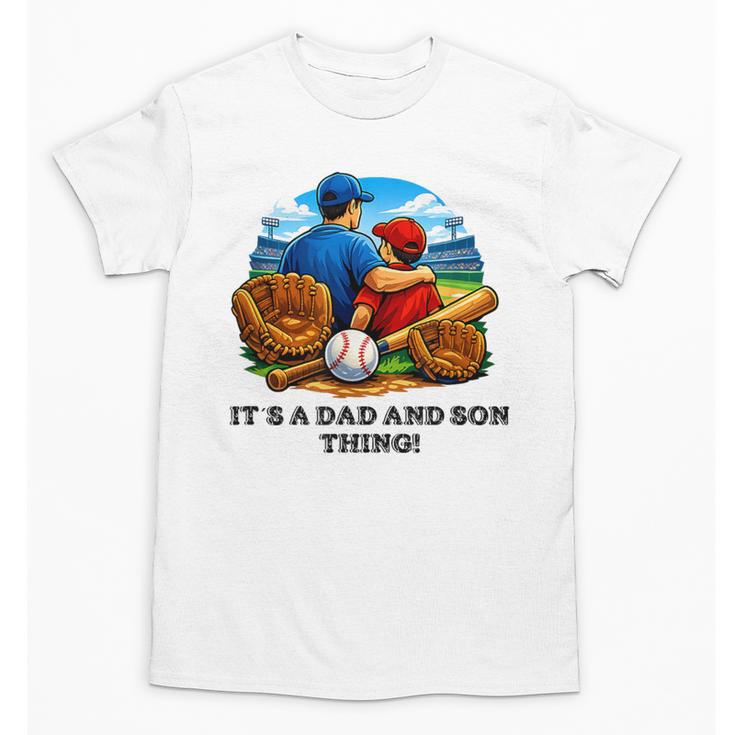 Father Son Baseball Father's Day Unisex T-Shirt