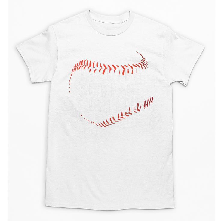 Hit Hard Run Fast Turn Left Baseball Player & Fan Premium Tri-Blend Unisex T-Shirt