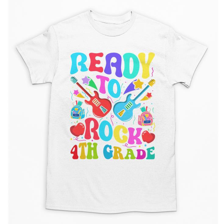 Im Ready To Rock 4th Grade Back To School 4th Grade Guitar Performance Unisex T-Shirt