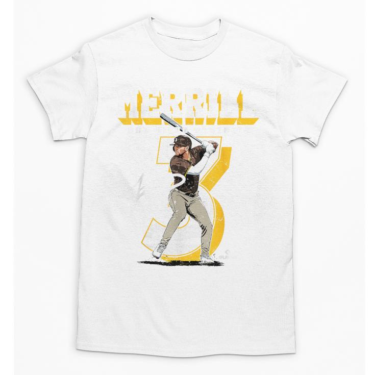 Jackson Merrill San Diego MLB Baseball Player MLBJME201M Unisex T-Shirt