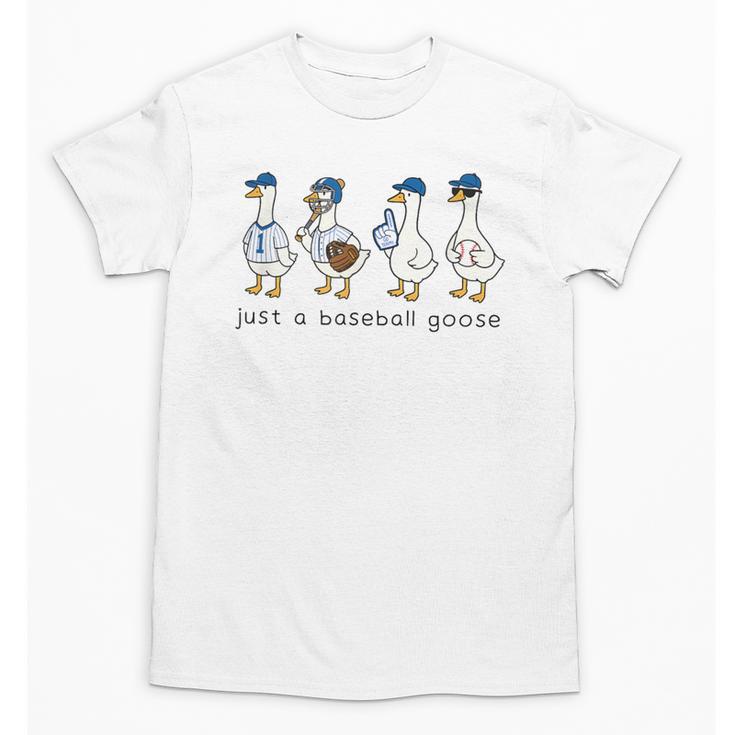 Just a Baseball GooseLife Is Better With Geese On Your Team Unisex T-Shirt