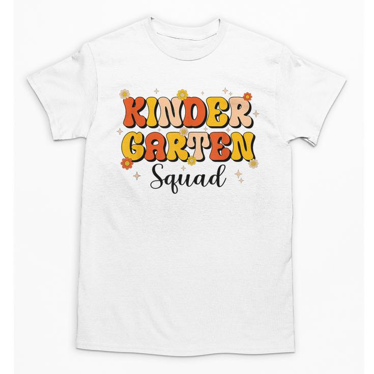 Kinder Garten Squad Team Back To School Kinder Garten Kids Unisex T-Shirt
