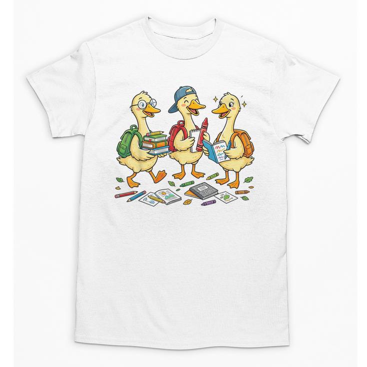 Kindergarten 1st Grade Goose Back To School Boys Unisex T-Shirt