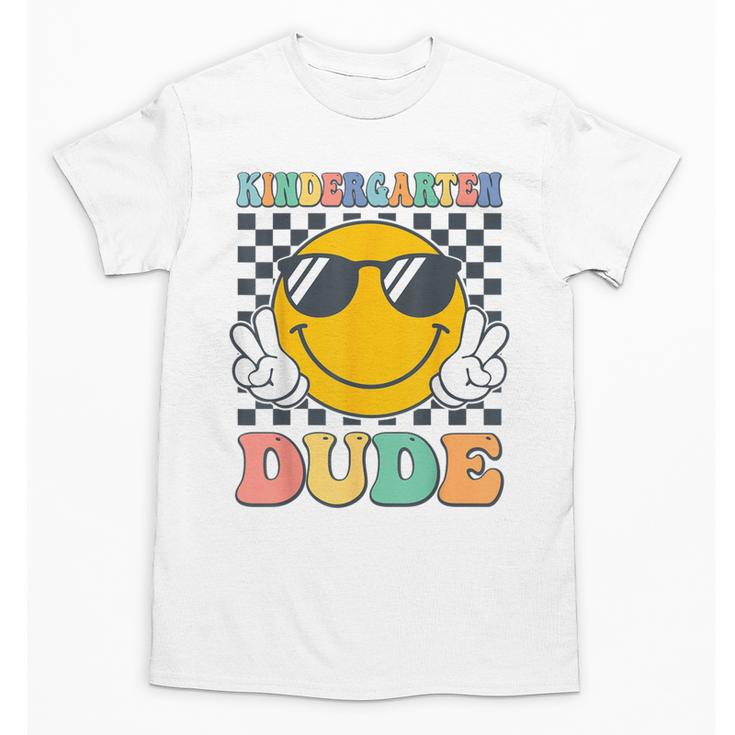 Kindergarten Dude First Day Of Kindergarten Back To School Unisex T-Shirt