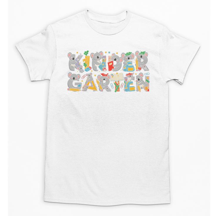 Koala Kindergarten Back To School Kids Boys Girls Premium Tri-Blend Unisex T-Shirt