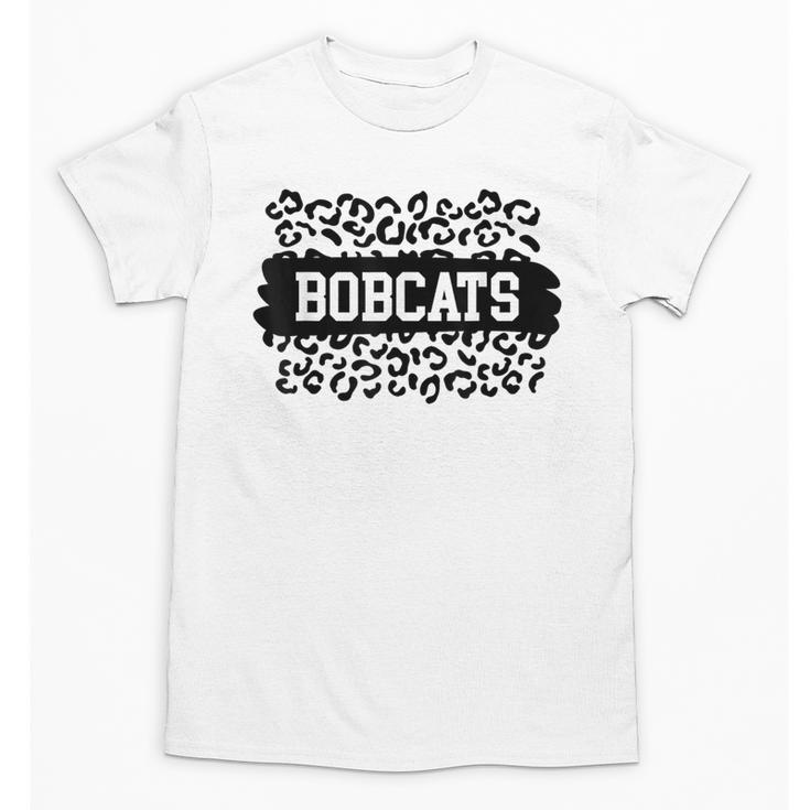 Leopard Bobcats School Spirit Fan Team Back To School Unisex T-Shirt