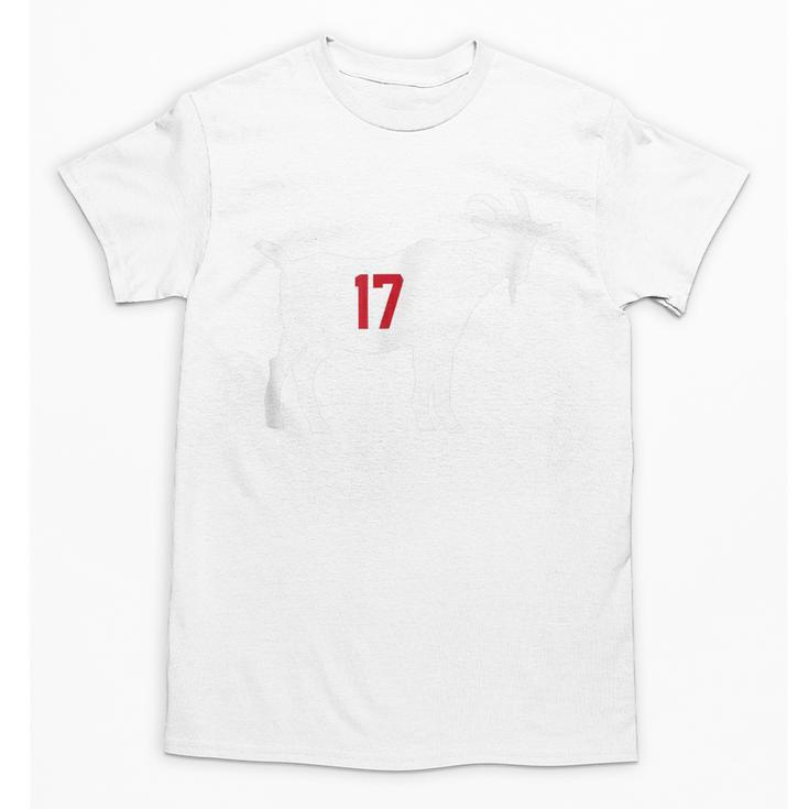 Lovers Baseball Goat 17 Apparel Men Women Kids Unisex T-Shirt