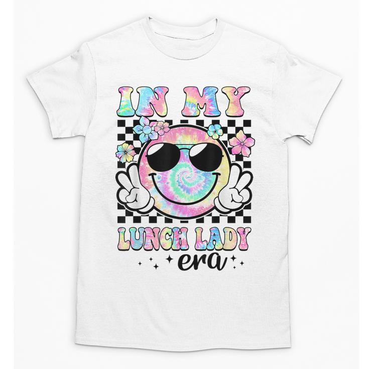In My Lunch Lady Era Groovy Retro Back To School Unisex T-Shirt