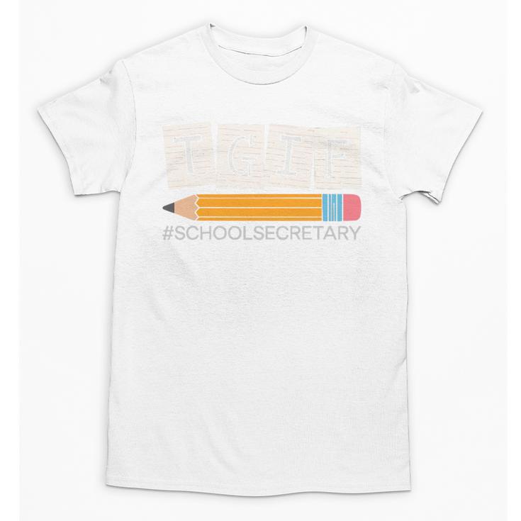 School Secretary Back To School Assistant Job Profession Premium Tri-Blend Unisex T-Shirt
