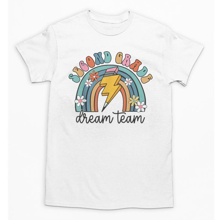 Second Grade Dream Team 1st Day Of 2nd Grade Back To School Unisex T-Shirt