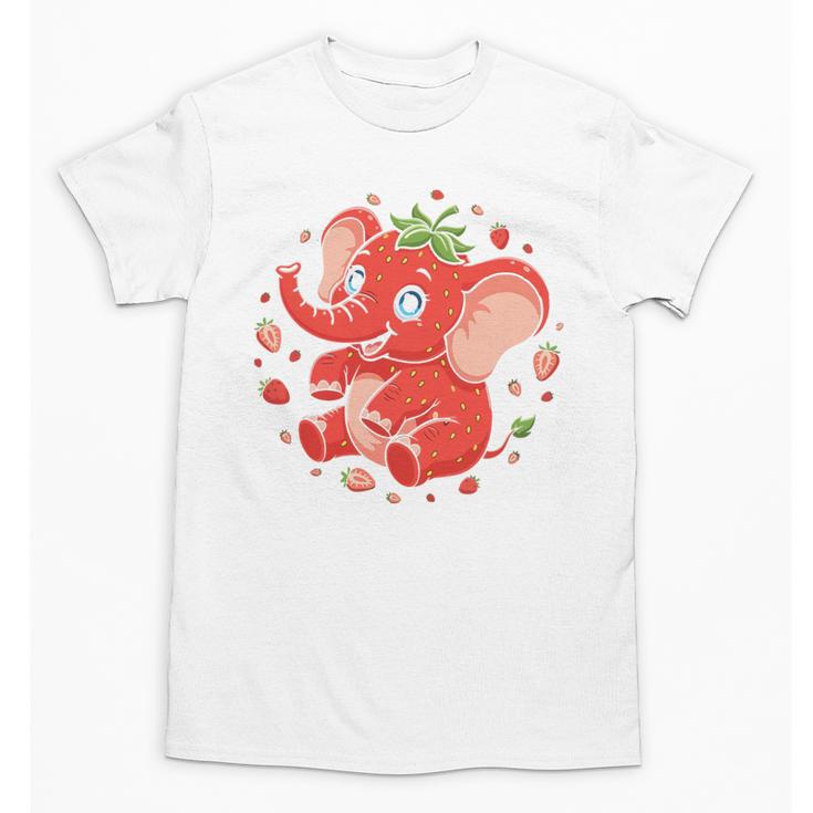 Strawberry Elephant Italian Brainrot Meme Back To School Premium Tri-Blend Unisex T-Shirt