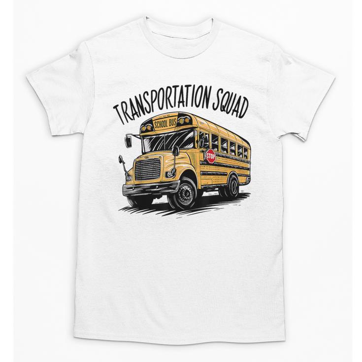 Transportation Squad Bus Drivers Back To School Unisex T-Shirt
