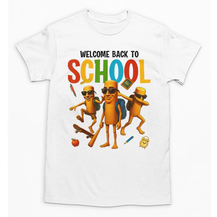 Tung Tung Sahur Back To School Brainrot Meme Boys Girls Kid Unisex T-Shirt