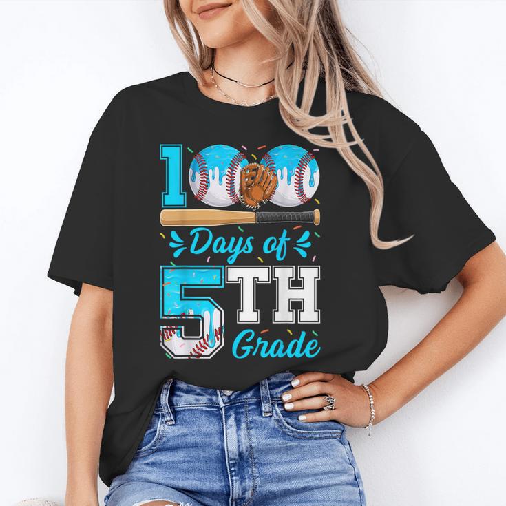 100 Days Of 5th Grade Baseball 100th Day Of School Boys Kids Unisex T-Shirt 100 Days Of 5th Grade Baseball 100th Day Of School Boys Kids Unisex T-Shirt