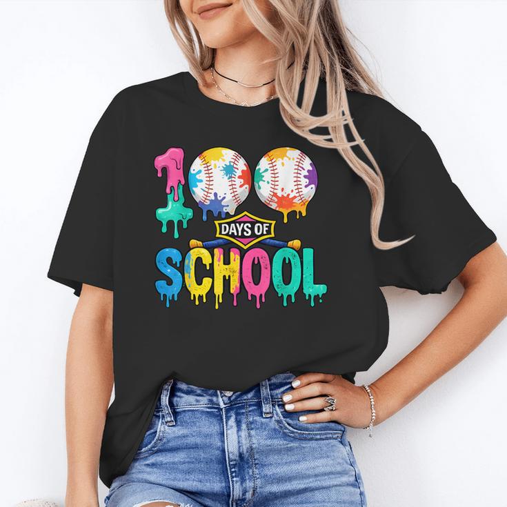 100 Days Of School Baseball Boys Kids Colorful 100th Day Unisex T-Shirt 100 Days Of School Baseball Boys Kids Colorful 100th Day Unisex T-Shirt