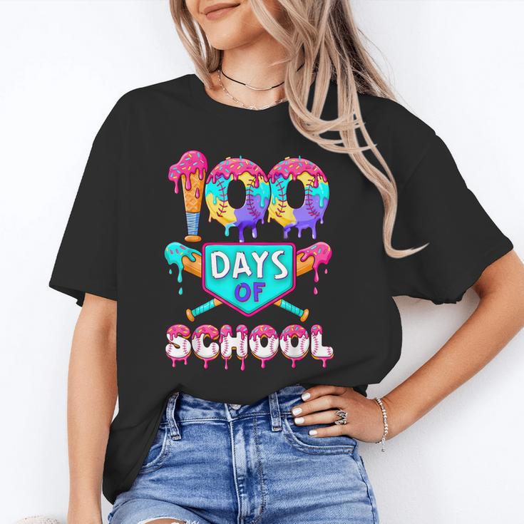 100 Days Of School Baseball Boys Kids Unisex T-Shirt